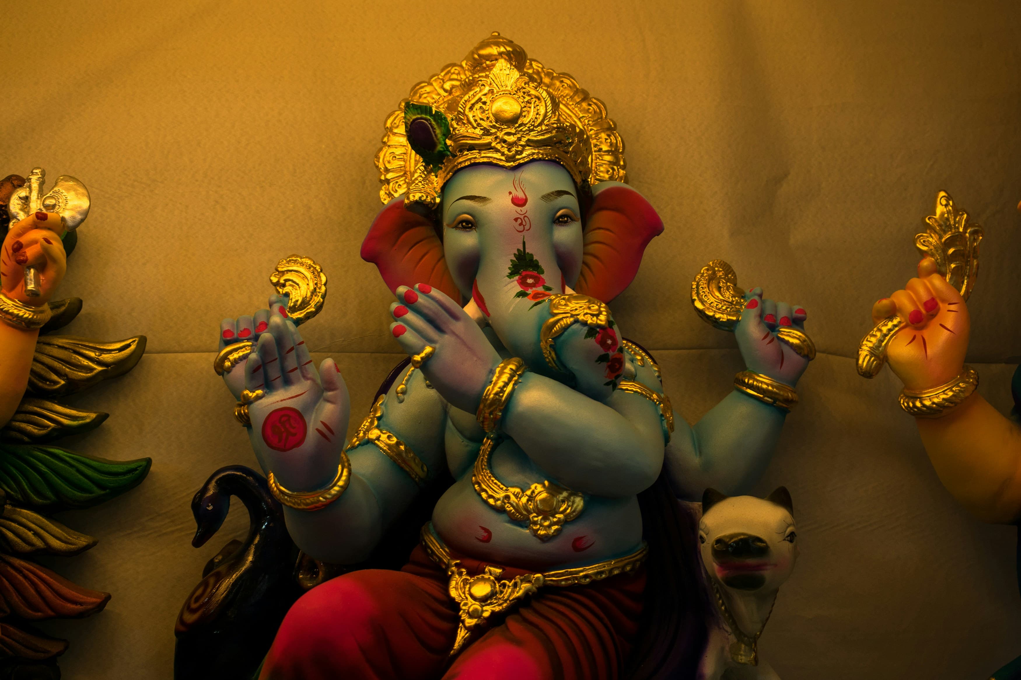 A beautiful idol of Lord Ganesha